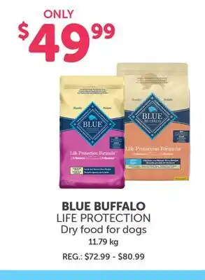 Mondou BLUE BUFFALO LIFE PROTECTION Dry food for dogs offer