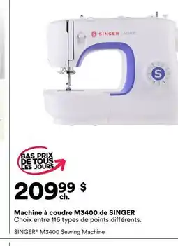 Michaels Machine à coudre M3400 de SINGER offer
