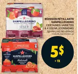 L'Intermarché BOISSON PÉTILLANTE | SPARKLING BEVERAGE, 6 X 330 ML offer