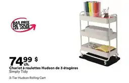 Michaels Chariot à roulettes Hudson de 3 étagères Simply Tidy offer