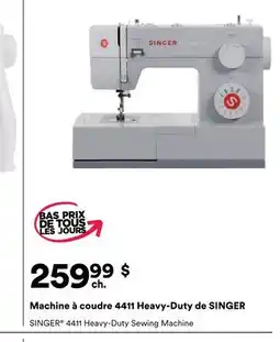 Michaels Machine à coudre 4411 Heavy-Duty de SINGER offer