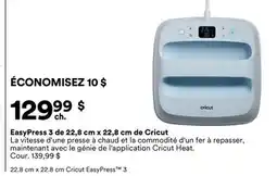 Michaels EasyPress 3 de 22,8 cm x 22,8 cm de Cricut offer