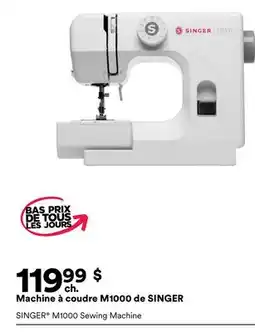 Michaels Machine à coudre M1000 de SINGER offer