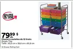Michaels Chariot à roulettes de 12 tiroirs Simply Tidy offer