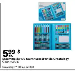 Michaels Ensemble de 100 fournitures d'art de Creatology offer