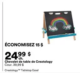 Michaels Chevalet de table de Creatology offer