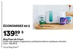 Michaels Mug Press de Cricut offer