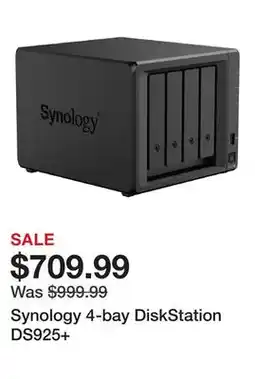 Newegg Synology 4-bay DiskStation DS925+ offer