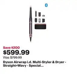 Best Buy Dyson Airwrap i.d. Multi-Styler & Dryer - Straight+Wavy - Special Edition - Jasper Plum offer