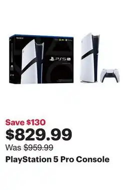 Best Buy PlayStation 5 Pro Console offer