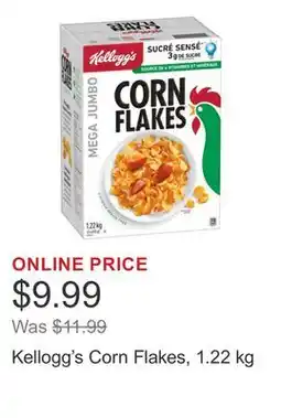 Costco Kellogg's Corn Flakes, 1.22 kg offer