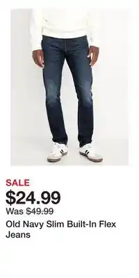 Old Navy Old Navy Slim Built-In Flex Jeans offer