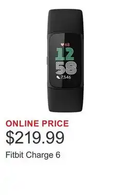 Costco Fitbit Charge 6 offer
