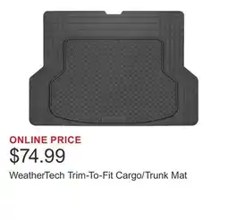 Costco WeatherTech Trim-To-Fit Cargo/Trunk Mat offer