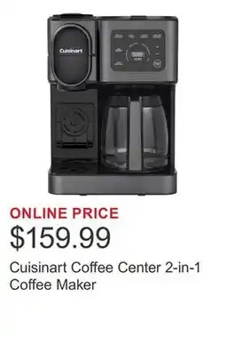 Costco Cuisinart Coffee Center 2-in-1 Coffee Maker offer