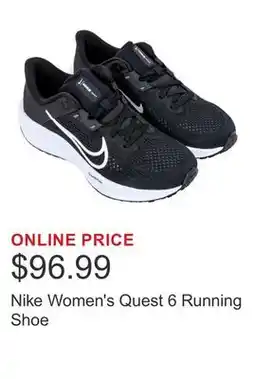 Costco Nike Women's Quest 6 Running Shoe offer