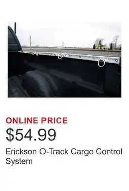 Costco Erickson O-Track Cargo Control System offer