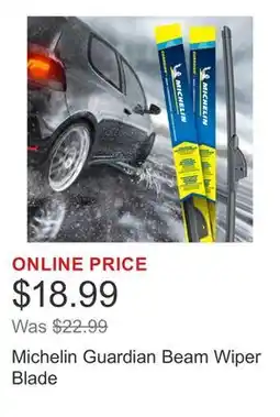 Costco Michelin Guardian Beam Wiper Blade offer