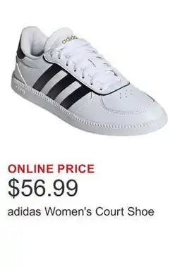 Costco adidas Women's Court Shoe offer