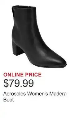 Costco Aerosoles Women's Madera Boot offer
