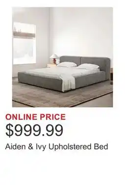 Costco Aiden & Ivy Upholstered Bed offer