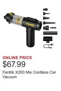 Costco Fanttik X200 Mix Cordless Car Vacuum offer