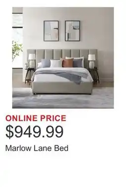 Costco Marlow Lane Bed offer