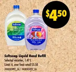 Wholesale Club LIQUID HAND REFILL, 1.47 L offer