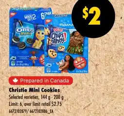 Wholesale Club MINI COOKIES, 144 g - 200 g offer