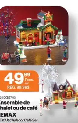 Patrick Morin LEMAX Chalet or Café Set offer