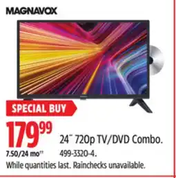 Canadian Tire Magnavox 24˝ 720p TV/DVD Combo offer