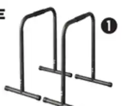 Canadian Tire WA:KE Athletic Adjustable Dip Bar Stand Set offer