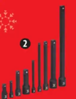 Canadian Tire Maximum 9-Pc Impact Extension Bar Set offer