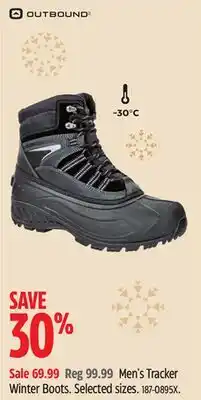 Canadian Tire Outbound Men's Tracker Winter Boots offer