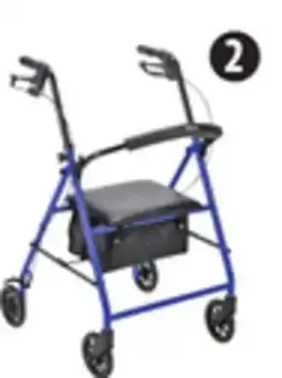 Canadian Tire Drive Rollator with 6˝ Wheels offer