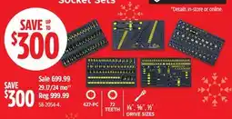 Canadian Tire Stanley Socket Sets offer