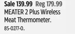 Canadian Tire MEATER 2 Plus Wireless Meat Thermometer offer