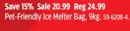 Canadian Tire ALASKAN Pet-Friendly Ice Melter Bag, 9kg offer