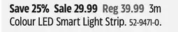 Canadian Tire 3m Colour LED Smart Light Strip offer