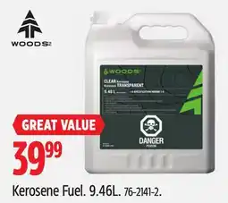 Canadian Tire Woods Kerosene Fuel offer