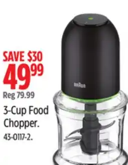 Canadian Tire 3-Cup Food Chopper offer