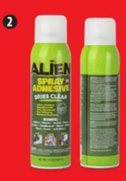 Canadian Tire Alien Spray Adhesive offer