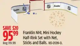Canadian Tire Half-Rink Set with Net, Sticks and Balls offer