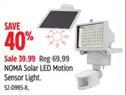 Canadian Tire NOMA Solar LED Motion Sensor Light offer