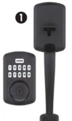 Canadian Tire Weiser Powerbolt Henley Door Lock offer