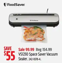 Canadian Tire VS1230 Space Saver Vacuum Sealer offer