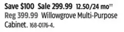 Canadian Tire Willowgrove Multi-Purpose Cabinet offer