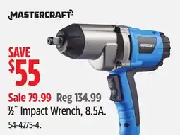 Canadian Tire Mastercraft 1⁄2˝ Impact Wrench, 8.5A offer