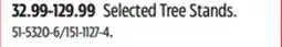 Canadian Tire Selected Tree Stands offer