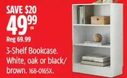 Canadian Tire 3-Shelf Bookcase offer